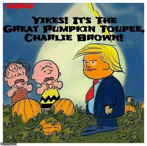 Trump Halloween | image tagged in memes | made w/ Imgflip meme maker