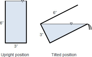 upright and tilted Blank Meme Template