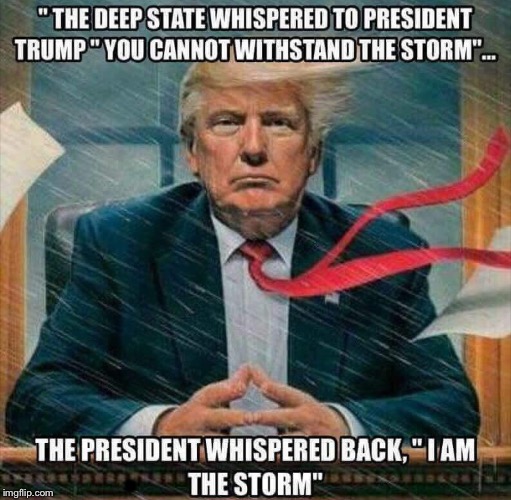 . | image tagged in trump storm | made w/ Imgflip meme maker