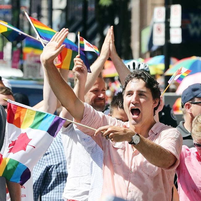 High Quality Justin Trudeau  Blank Meme Template