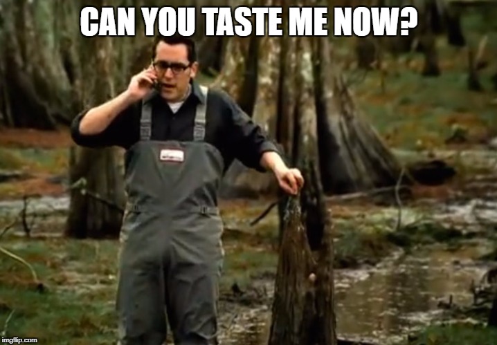CAN YOU TASTE ME NOW? | made w/ Imgflip meme maker