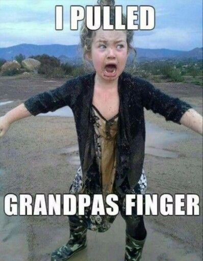 Grandpas finger | image tagged in memes,children,grandpa,pull my finger,old fart,life lessons | made w/ Imgflip meme maker