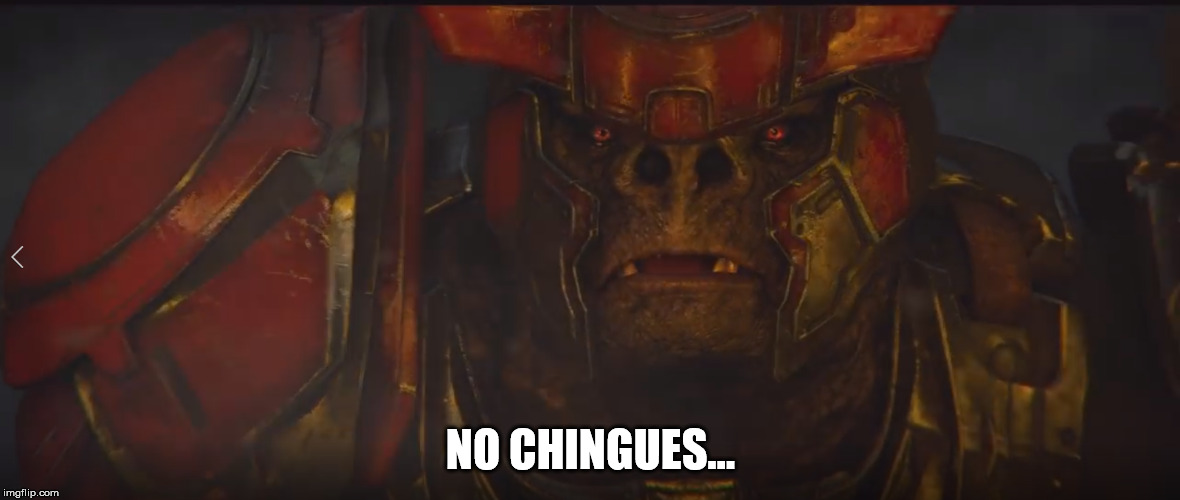 No chingue bruto | NO CHINGUES... | image tagged in halo wars 2 brute | made w/ Imgflip meme maker
