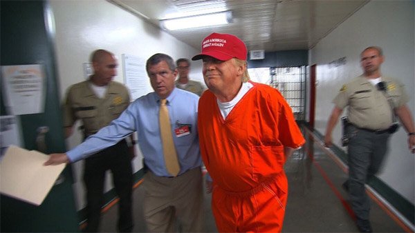 Trump Prison Blank Meme Template