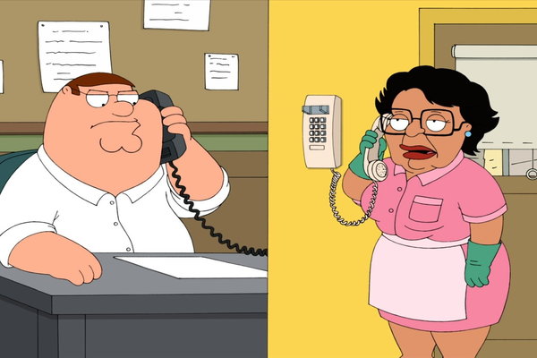 Family Guy Housekeeper Blank Meme Template