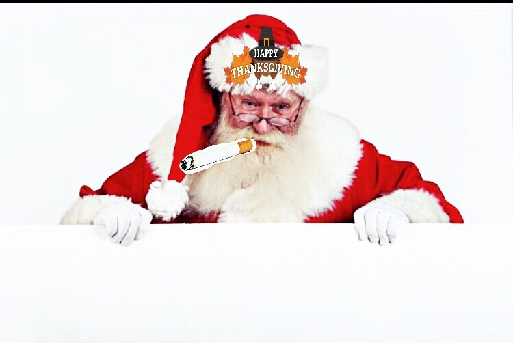 Kris Kringle Blank Meme Template