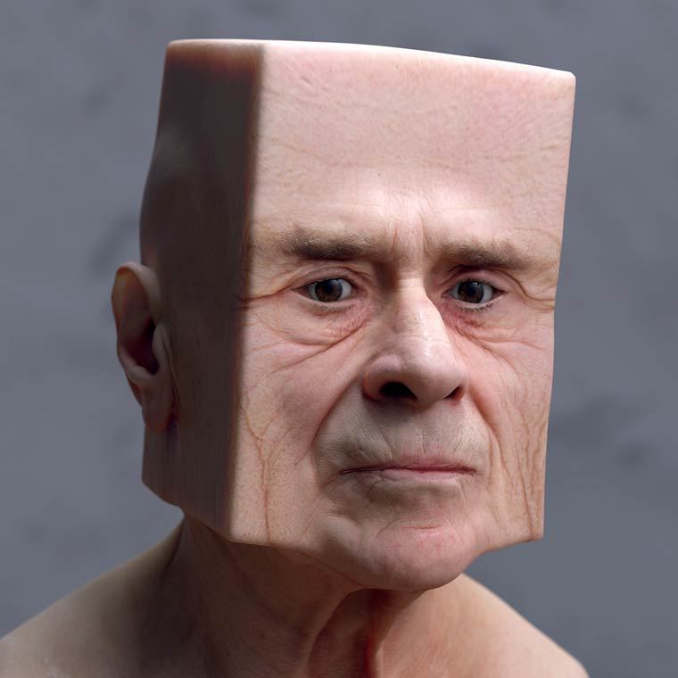 square head Blank Meme Template