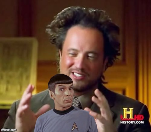 Aliens Spock Blank Meme Template