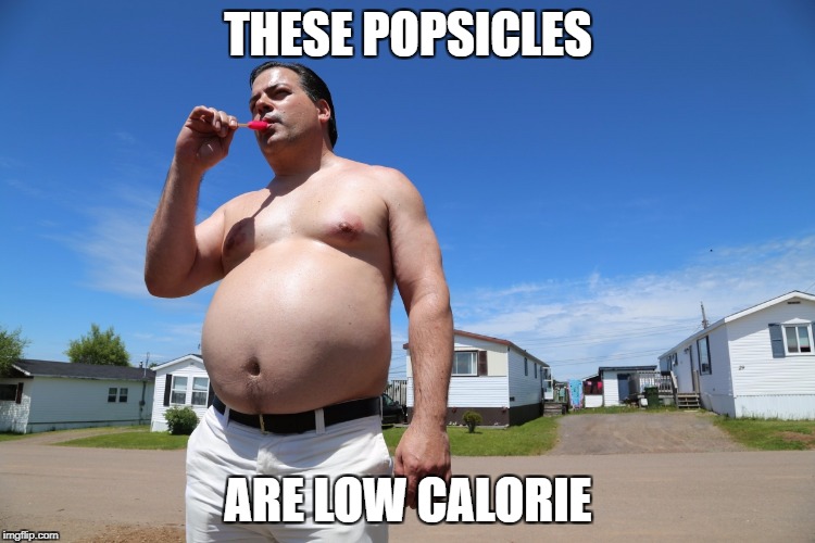 Randy Trailer Park Boys | THESE POPSICLES; ARE LOW CALORIE | image tagged in randy trailer park boys | made w/ Imgflip meme maker