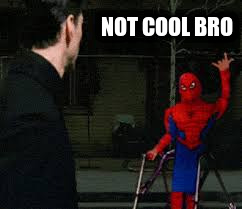 NOT COOL BRO | made w/ Imgflip meme maker