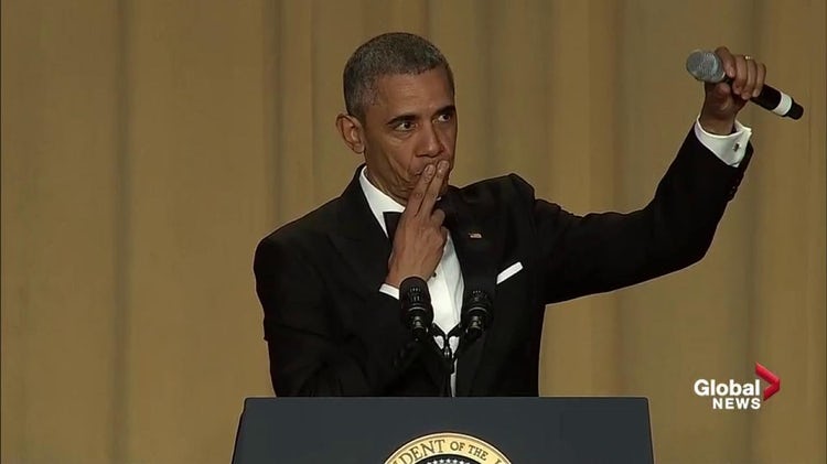 High Quality Obama drop mic Blank Meme Template