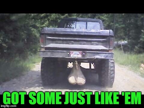 image tagged in truck,testicles,wheel,black,lights,balls | made w/ Imgflip meme maker