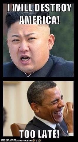 image tagged in kim jong un,true,obama | made w/ Imgflip meme maker