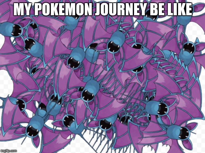 MY POKEMON JOURNEY BE LIKE | image tagged in pokemon | made w/ Imgflip meme maker