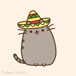 High Quality Taco Pusheen (cause why not?) Blank Meme Template