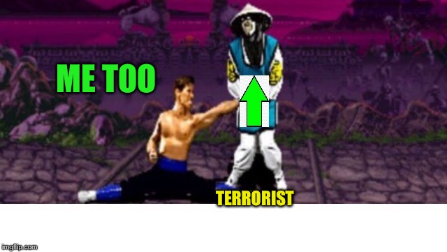 ME TOO TERRORIST | made w/ Imgflip meme maker