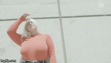 Lulu Bonfils in jeans 3  | image tagged in gifs,jeans | made w/ Imgflip video-to-gif maker