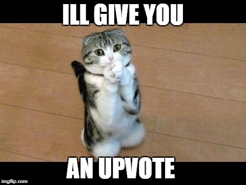 ILL GIVE YOU AN UPVOTE | made w/ Imgflip meme maker