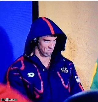 Michael Phelps Death Stare Meme | image tagged in memes,michael phelps death stare | made w/ Imgflip meme maker