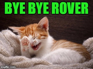 BYE BYE ROVER | made w/ Imgflip meme maker