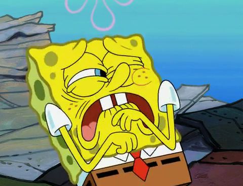 High Quality Do not want SpongeBob Blank Meme Template