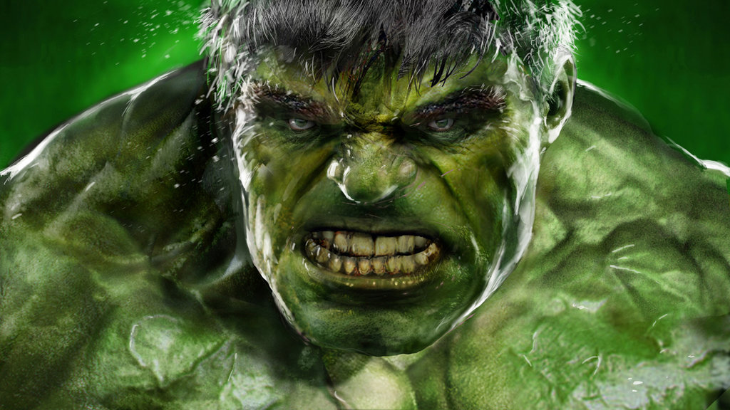 incredible hulk face template