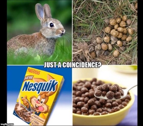 ill never eat nesquik again | image tagged in memes,funny,coincidence | made w/ Imgflip meme maker