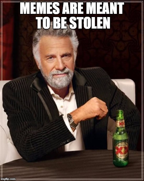 The Most Interesting Man In The World Meme | MEMES ARE MEANT TO BE STOLEN | image tagged in memes,the most interesting man in the world | made w/ Imgflip meme maker