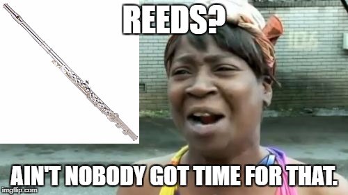 Ain't Nobody Got Time For That Meme | REEDS? AIN'T NOBODY GOT TIME FOR THAT. | image tagged in memes,aint nobody got time for that | made w/ Imgflip meme maker