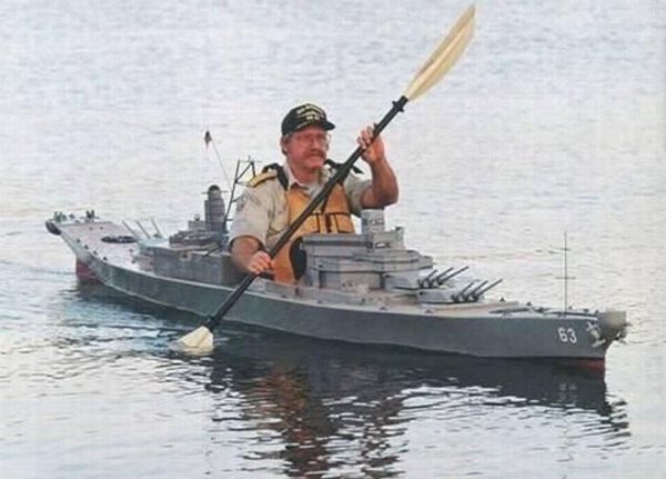 Battleship Kayak Blank Meme Template