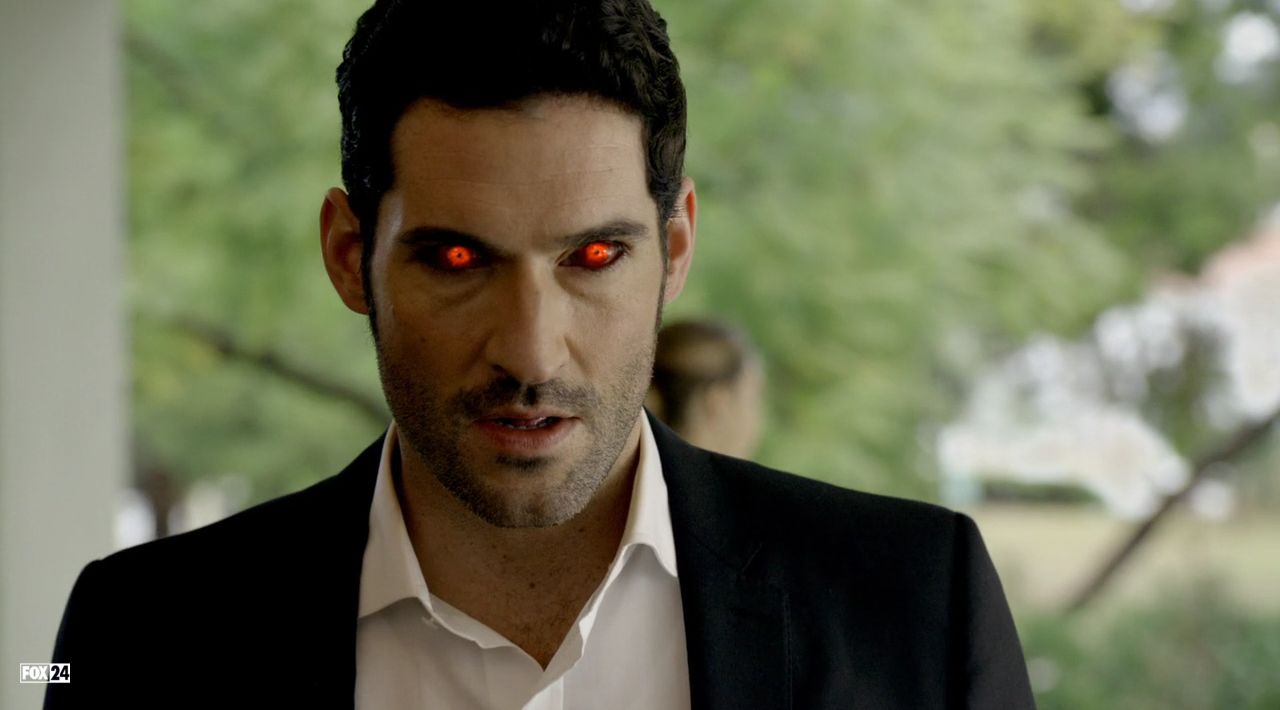 Lucifer devil eyes Blank Meme Template