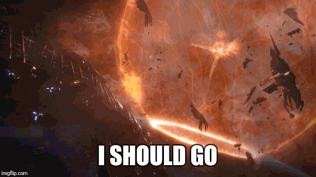 Happy N7 Day  | I SHOULD GO | image tagged in mass effect,n7,n7day | made w/ Imgflip meme maker
