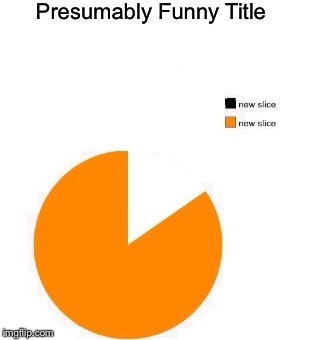 Imgflip hack | Presumably Funny Title | image tagged in funny,pie charts | made w/ Imgflip meme maker