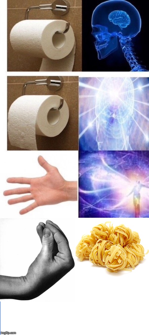 This is dead, I know, but I just had to. | image tagged in italian hand gestures,pasta,expanding brain meme,gifs,memes | made w/ Imgflip meme maker