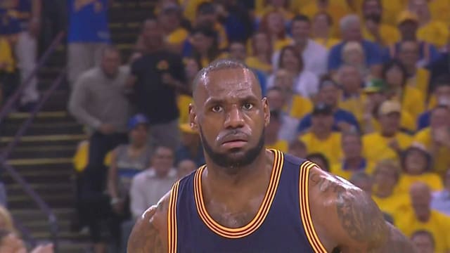 Lebron James Mean Mug Blank Meme Template