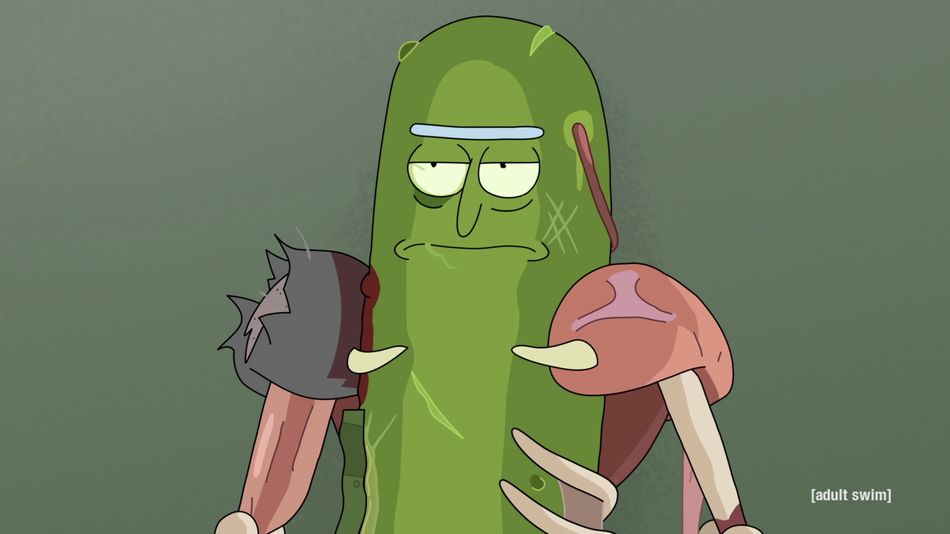 High Quality Pickle Rick! Blank Meme Template