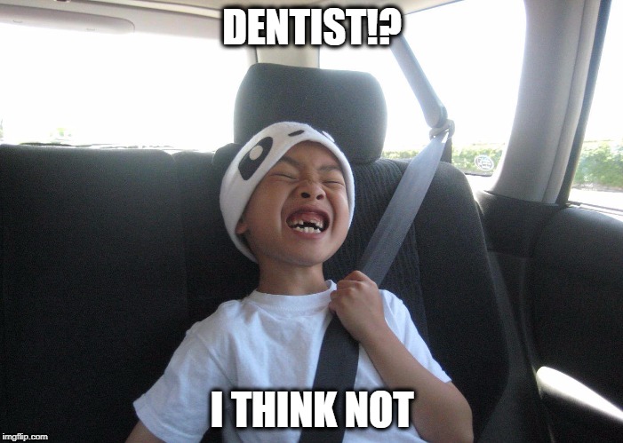 DENTIST? | DENTIST!? I THINK NOT | image tagged in funny memes,dentist | made w/ Imgflip meme maker