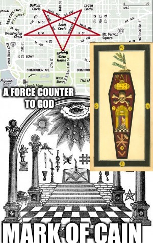 666 | A FORCE COUNTER TO GOD; MARK OF CAIN | image tagged in secret,invisible,government,slavery,death | made w/ Imgflip meme maker