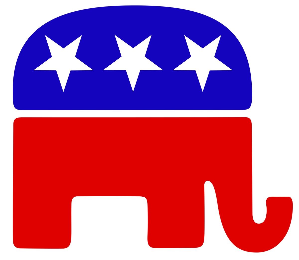 GOP logo Blank Meme Template