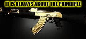  IT IS ALWAYS ABOUT THE PRINCIPLE | image tagged in memes,funny,guns,gun control,gun laws | made w/ Imgflip meme maker