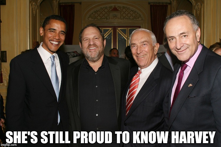 SHE'S STILL PROUD TO KNOW HARVEY | image tagged in the rat pack | made w/ Imgflip meme maker