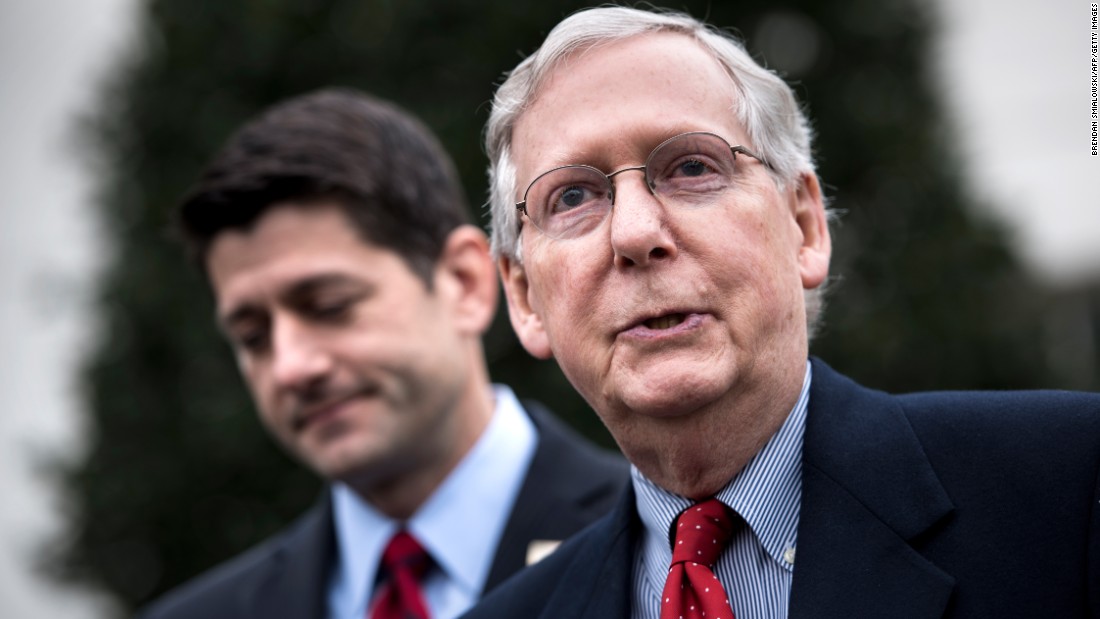 High Quality Paul Ryan & Mitch McConnell Blank Meme Template