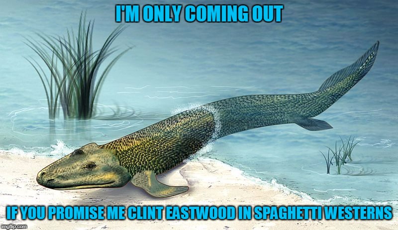 I'M ONLY COMING OUT IF YOU PROMISE ME CLINT EASTWOOD IN SPAGHETTI WESTERNS | made w/ Imgflip meme maker