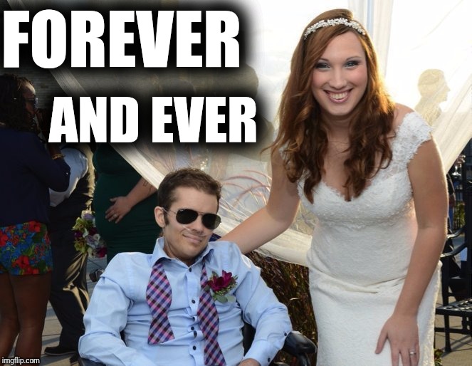 IT'S A LOVE STORY | FOREVER; AND EVER | image tagged in sarah and andy,transgender,lgbtq,love wins,true love,liberal agenda | made w/ Imgflip meme maker