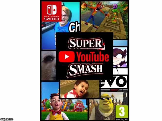 I guess this will do while we wait for smash 5 | image tagged in memes,youtube | made w/ Imgflip meme maker