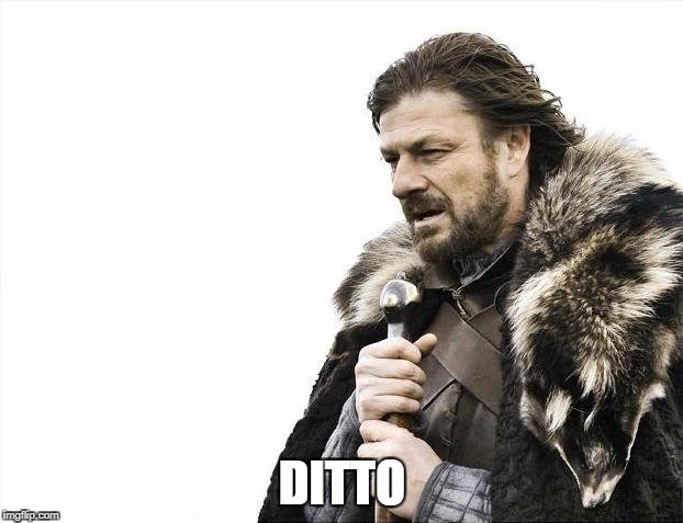 Brace Yourselves X is Coming Meme | DITTO | image tagged in memes,brace yourselves x is coming | made w/ Imgflip meme maker