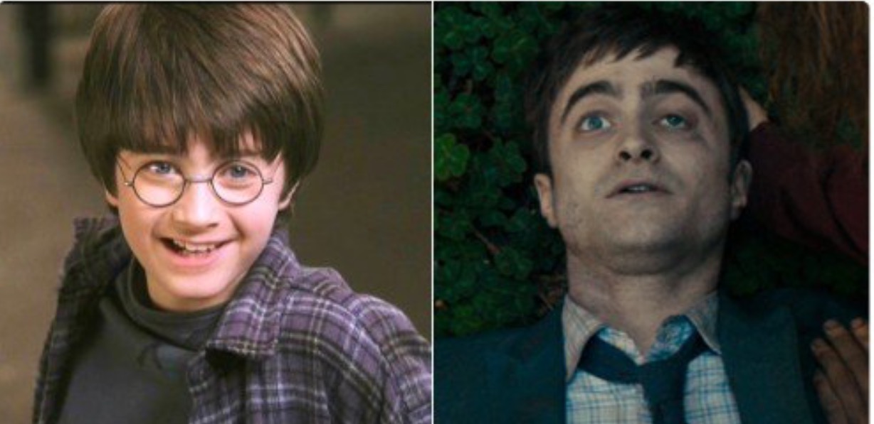 Harry potter before and after Blank Meme Template