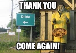 Enjoy your stay! | THANK YOU; COME AGAIN! | image tagged in funny signs | made w/ Imgflip meme maker