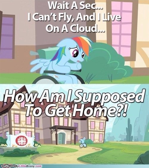 Anyone think of this? | image tagged in memes,rainbow dash,can't get home | made w/ Imgflip meme maker