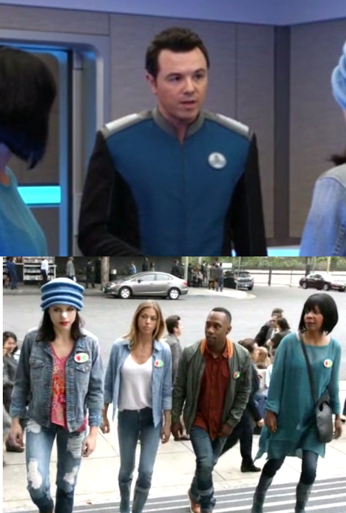 The Orville visits Planet Imgflip Blank Meme Template
